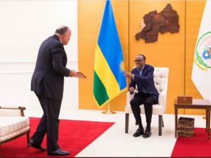 President Abdel Fattah Sends A Message to President Paul Kagame