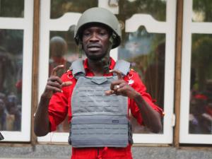 Take security officers to court - EC tells Bobi