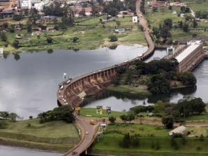 Uganda drains excess dam water into the Nile