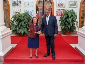 Kenyatta calls for ‘African’ solutions over Nile waters dispute